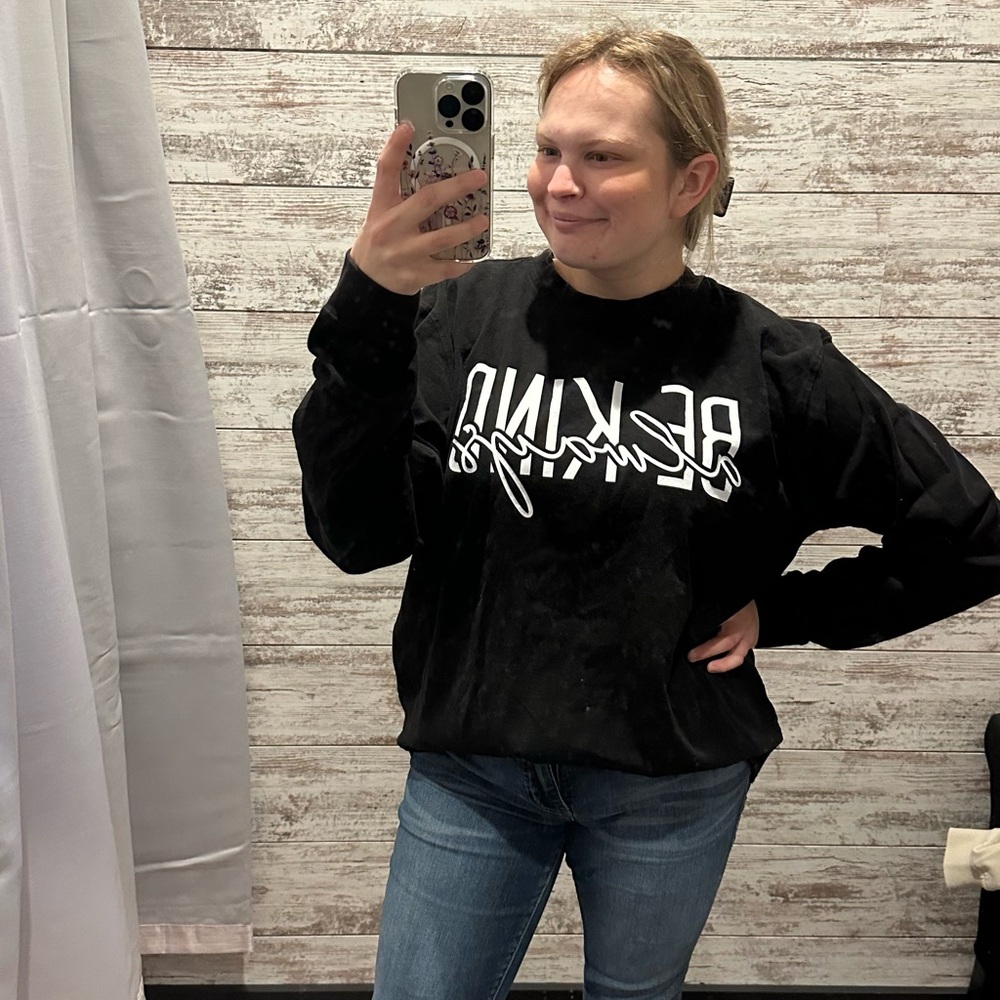 Basic Editions Black Sweatshirt